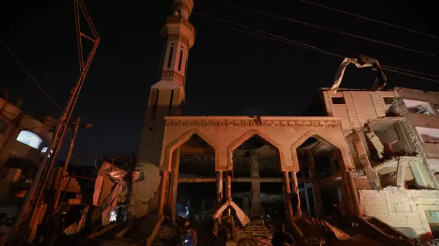 Israel Kembali Bombardir Kota Rafah