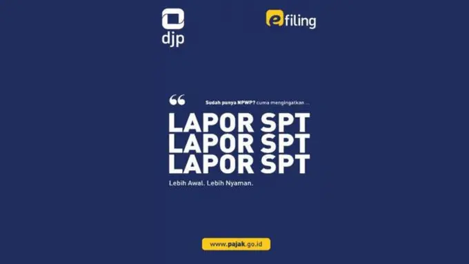 Lapor SPT Tahunan Pajak 2024 Tetap Pakai e-Filing