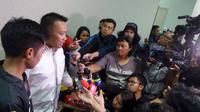 Menpora, Imam Nahrawi, saat konferensi pers di Kantor Kemenpora, Jakarta, Kamis (2/2/2017). (Bola.com/Andhika Putra)