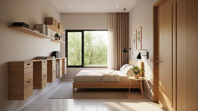 Trik Membuat Kamar 3x3 Meter Terasa Luas dan Nyaman/ Ilustrasi AI