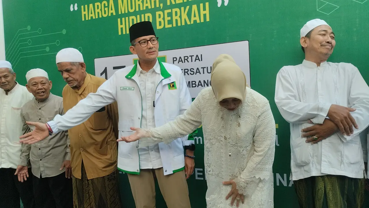 Ketua Badan Pemenangan Pemilu (Bappilu) PPP Sandiaga Uno