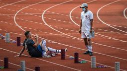 Tim Persita diketahui banyak merombak pemain untuk menghadapi kompetisi BRI Liga 1 musim 2021/2022. Hal tersebut terlihat dengan komposisi pemain asing yang berubah dari musim 2020. (Foto: Bola.com/Bagaskara Lazuardi)