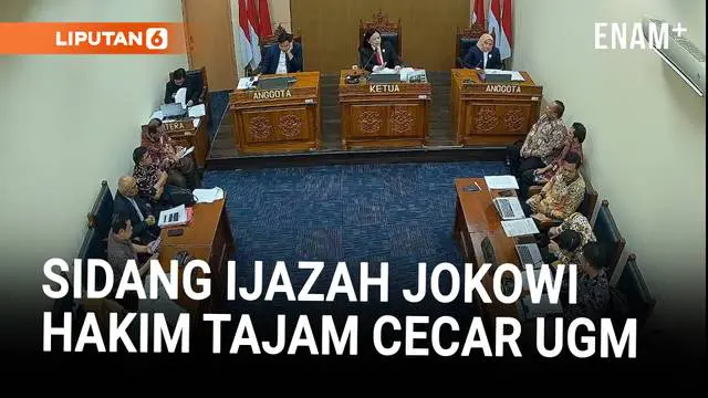 Sidang Sengketa Ijazah Jokowi, Hakim Cecar Pihak UGM: Ini Perintah Majelis..!