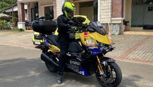 Pria Ini Kembali Geber Yamaha XMax 11 Ribu Km dari Mekah ke Eropa (Ist)