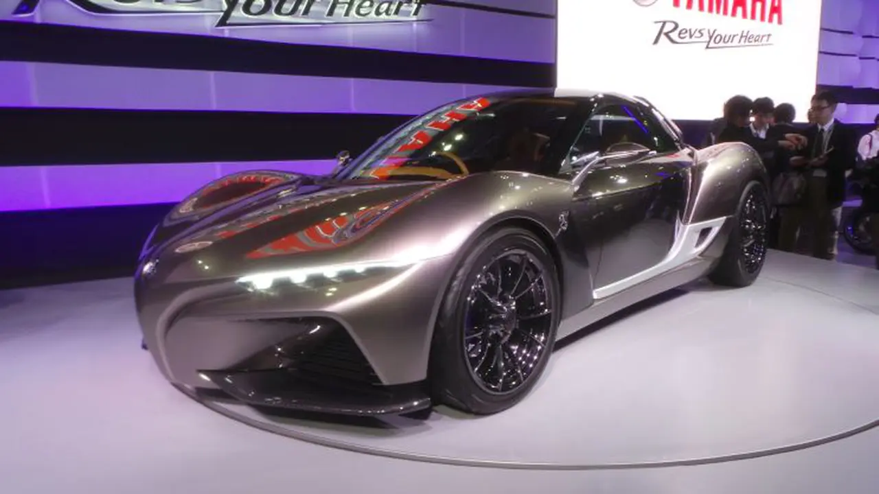Melihat Lebih Dekat Mobil Sport Yamaha di Tokyo Motor Show