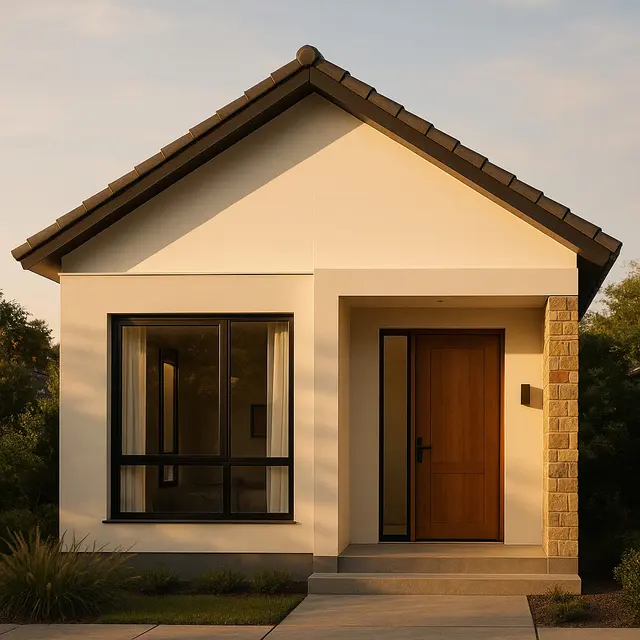 Rumah Sederhana Minimalis 9x6 Atap Genteng