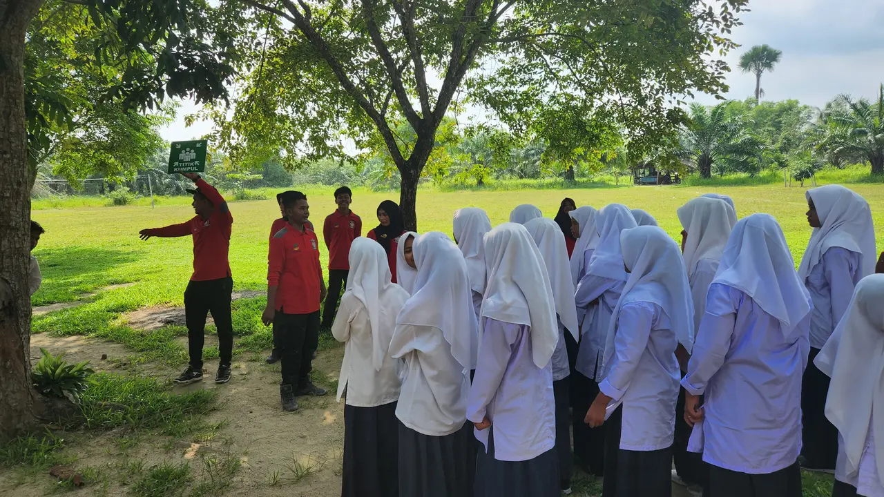17 Kecamatan Aceh Utara Rawan Banjir, Tagana Kemensos Berikan Edukasi Siswa