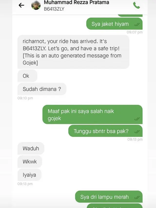 Momen Lucu Saat Driver Ojek Online Salah Bawa Penumpang Ini Bikin Heran