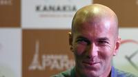 Pelatih Real Madrid, Zinedine Zidane. (AFP)