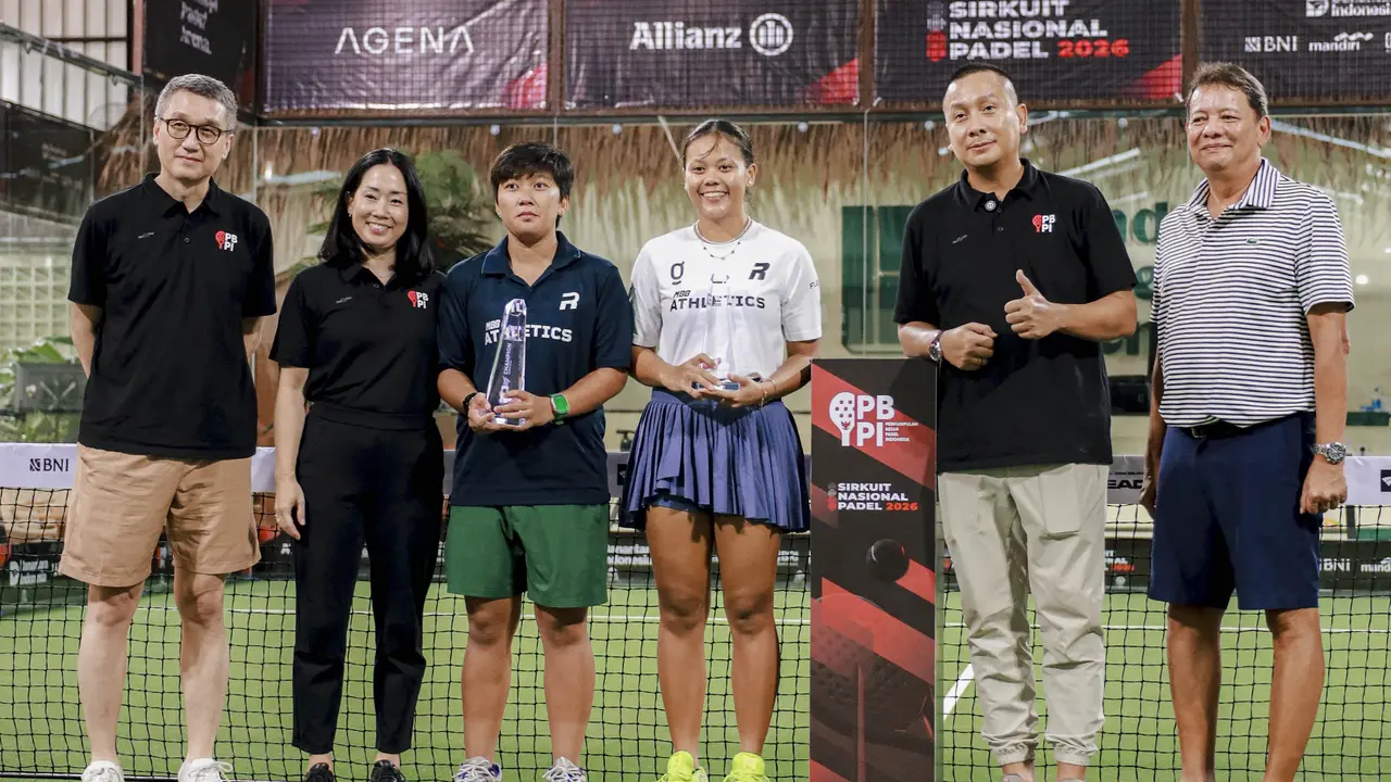 Juara Sirnas Padel 2026 Seri Jakarta, Fadona/Novela Bidik Gelar Selanjutnya