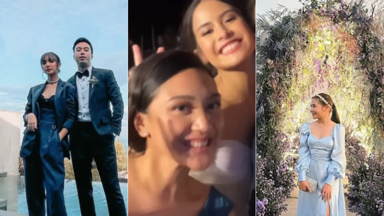 Tampilan Putri Tanjung, Vidi Aldiano, Prilly Latuconsina di Resepsi Pernikahan Maudy Ayunda 