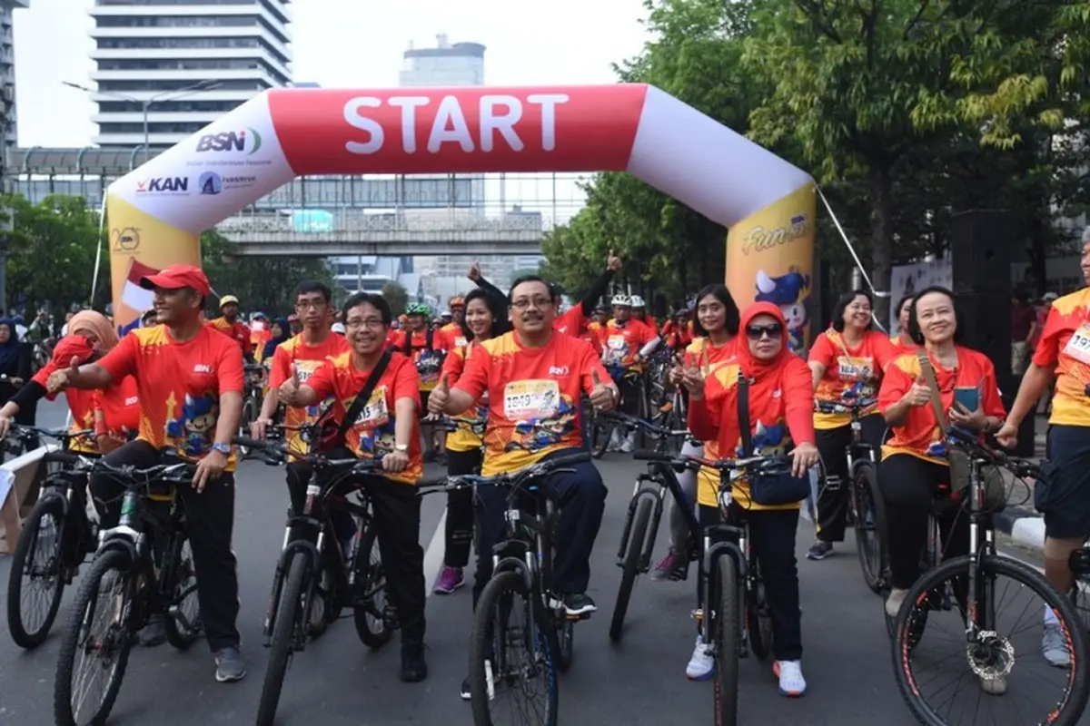 Rayakan Konsumen Nasional, BSN Adakan Fun Bike 2017
