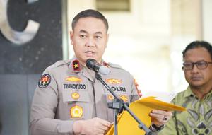 Kepala Biro Penerangan Masyarakat Divisi Humas Polri Brigadir Jenderal Trunoyudo Wisnu Andiko di Mabes Polri, Jakarta. (Foto: Liputan6.com/Rifqy Alief Abiyya).