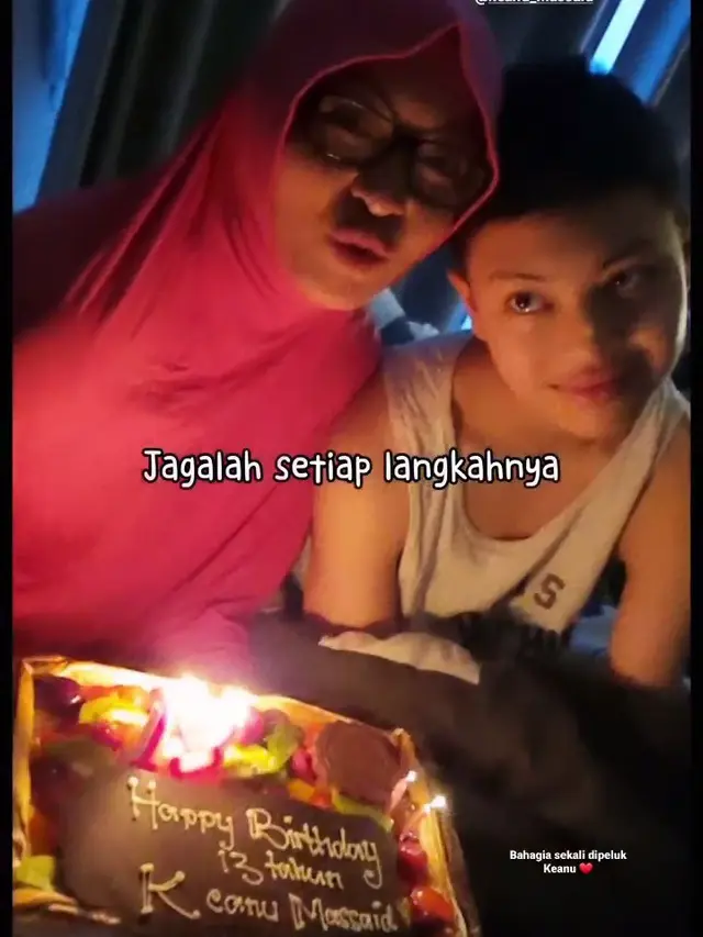 Ultah Keanu Massaid ke-13