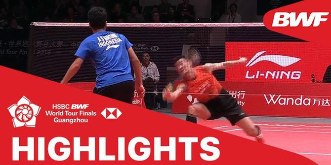 VIDEO: Highlights Semifinal BWF World Tour Finals, Anthony Ginting Vs Chen Long