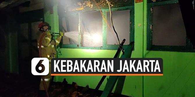 VIDEO: Detik-Detik Kebakaran di SMK PB Soedirman