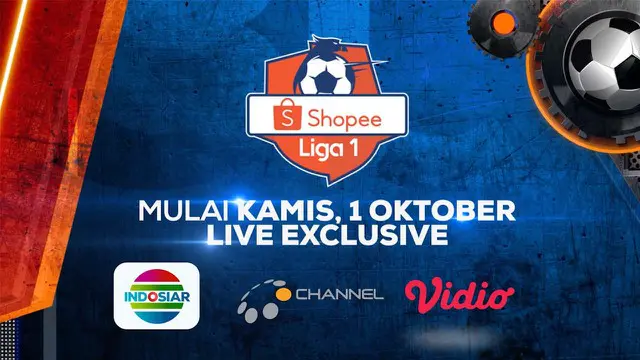 Berita Video 30 Hari Jelang Kembalinya Shopee Liga 1, Hanya di Indosiar, O'Channel dan Vidio