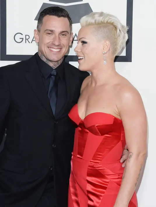 Lewat sebuah wawancara, Pink memaparkan bahwa dirinya bersama Hart telah melewati dua kali perpisahan.  (AFP/Bintang.com)