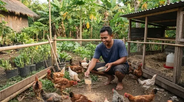 9 Cara Membesarkan Ayam Kampung Pedaging di Halaman Rumah, Pilih Bibit Unggul hingga Vaksinasi