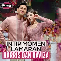 Fimela Update: Intip Momen Lamaran Harris dan Haviza