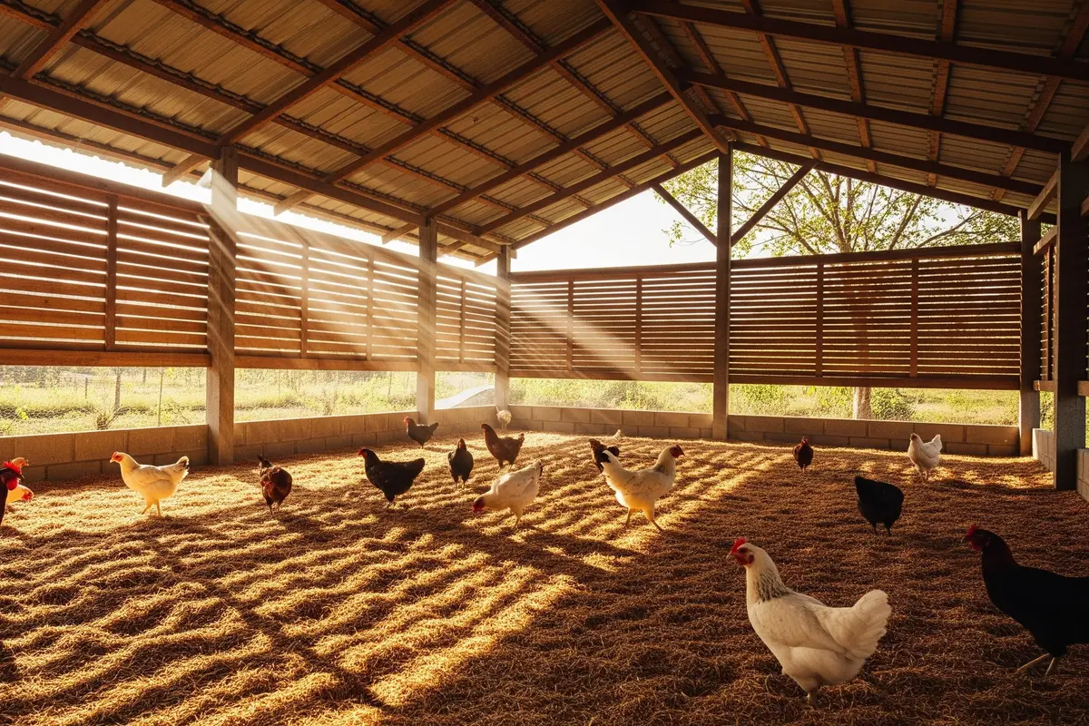 Desain Kandang Ayam Hemat Biaya tapi Tidak Bau