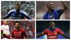 Kiprah pemain Afrika di Liga Champions tentunya menjadi daya tarik tersendiri. Dengan postur yang tidak kalah dengan para pemain Eropa, mereka memiliki segalanya untuk bersaing mencetak gol demi gol. Berikut 7 pemain Afrika dengan gol terbanyak di Liga Champions. (Kolase Foto AFP)