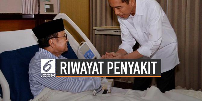 VIDEO: Riwayat Penyakit yang Pernah Diidap BJ Habibie