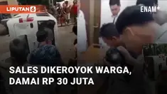 Kasus lima sales jaket dikeroyok warga di Musi Rawas Utara, Sumsel (6/2/2023) berakhir damai. Mereka sebelumnya dituduh warga sebagai penculik anak saat menjajakan jaket. Usai pemeriksaan polisi, mereka tak terbukti sebagai penculik anak dan jadi kor...
