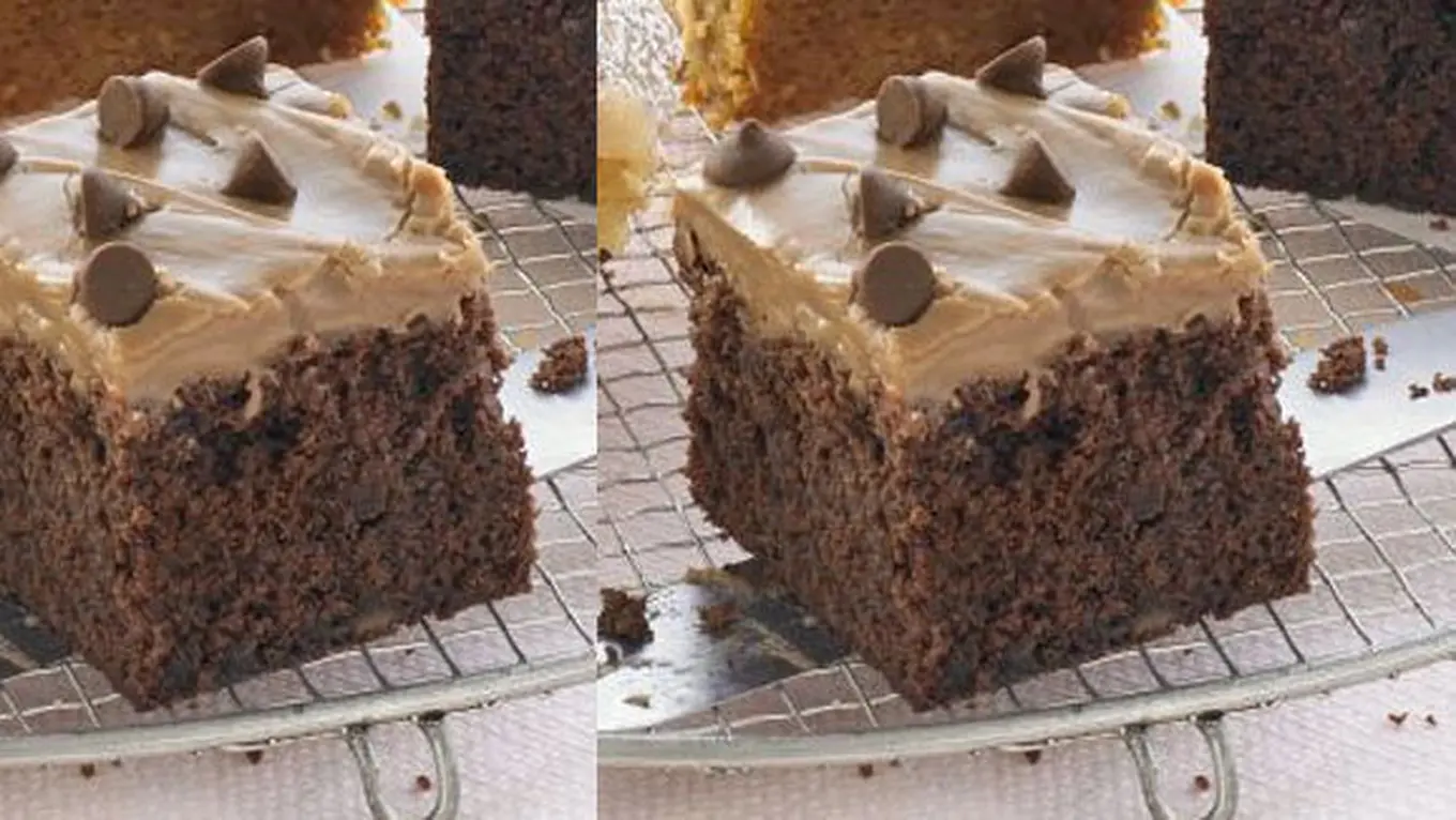 Sticky Chocolate Drop Cake Lifestyle