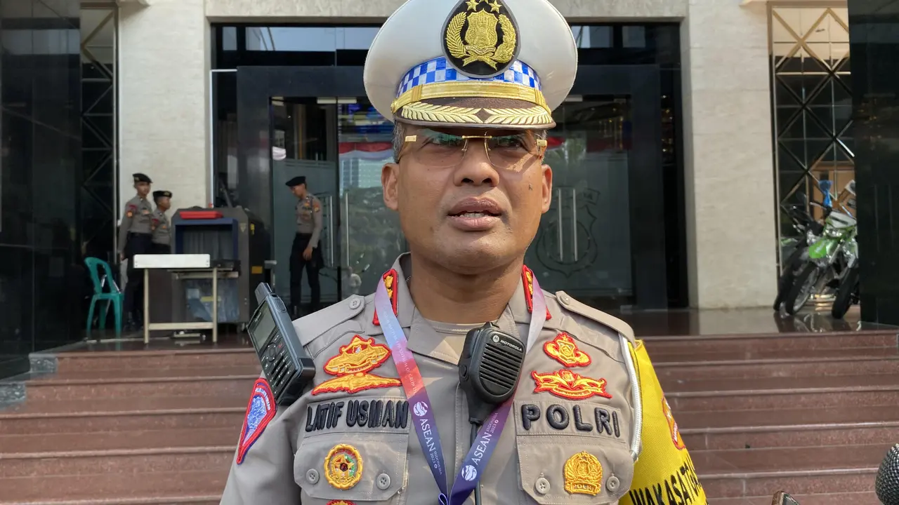 Direktur Lalu Lintas Polda Metro Jaya, Kombes Pol Latif Usman