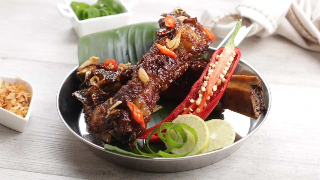 iga bakar pedas