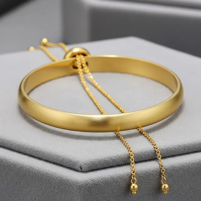 Gelang Emas Pernikahan Desain Timeless Berat 5 Gram (Image by Gemini AI)