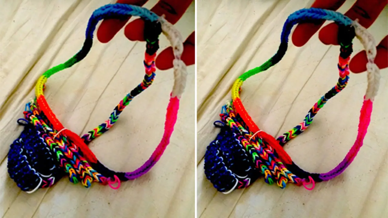 Uniknya Celana Dalam dari Karet Gelang Aneka Warna