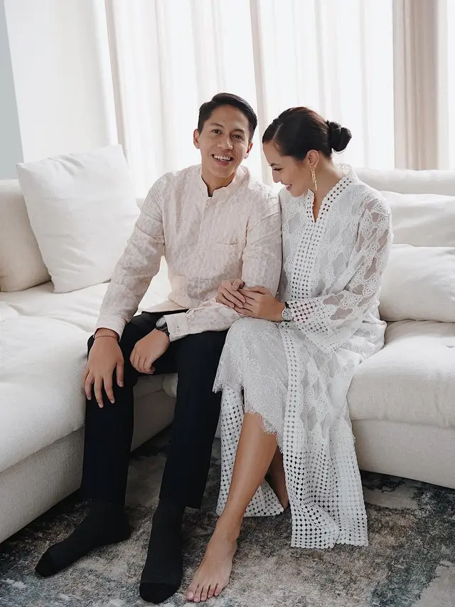 7 Momen Pevita Pearce di Pengajian dan Pernikahan Adik Arsyah Rasyid, Serasi