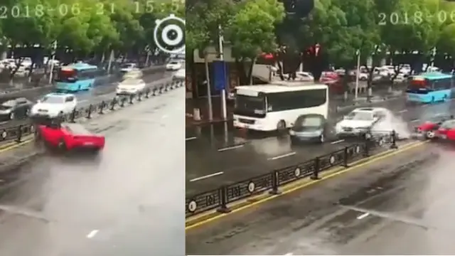 Belum Lama Pinjam Mobil, Wanita Ini Hancurkan Ferrari Seharga Rp 8,6 Miliar