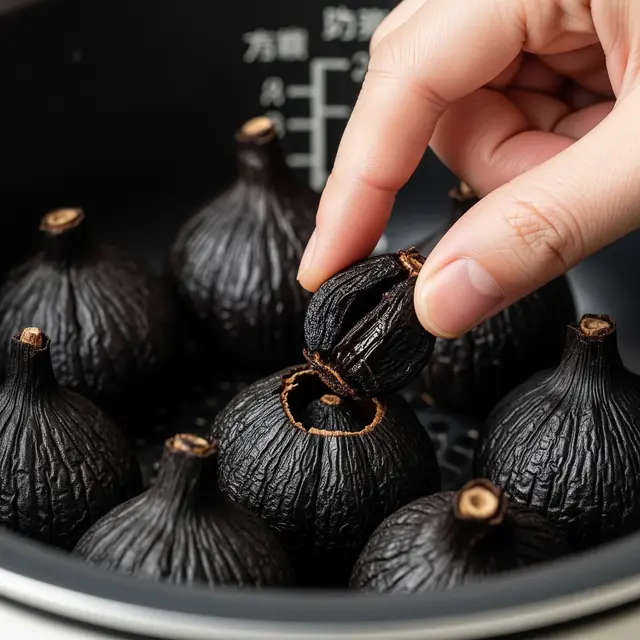 Cara Bikin Black Garlic Pakai Magic Com (Image by Gemini AI)