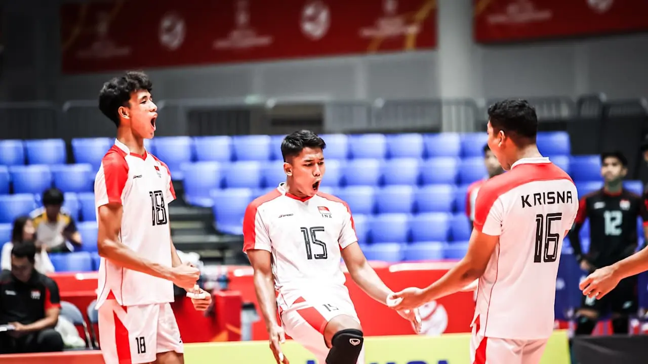 Timnas Voli Indonesia -  Kejuaraan Dunia Voli Putra U-21 2025 - Bola Voli