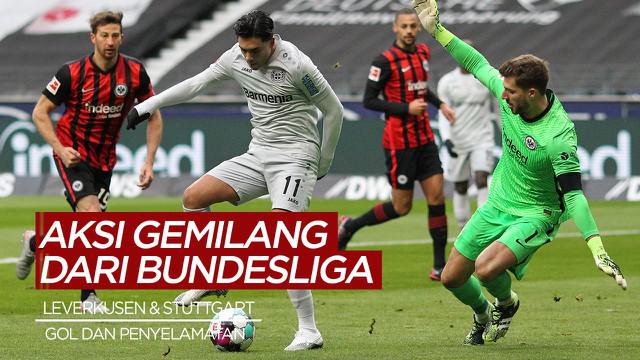 Berita Video Melihat Gol Spektakuler dari Pemain Bayer Leverkusen, dan Penyelamatan Gemilang dari Kiper VfB Stuttgart