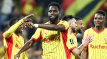 RC Lens berhasil memetik kemenangan telak atas Angers SCO dalam laga lanjuta Liga Prancis musim 2025/2026 pada Jumat (20/03/2026) waktu setempat. (AFP/Sameer Al-Doumy)