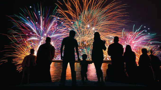 Pesta Kembang Api Paling Mengagumkan di Jepang