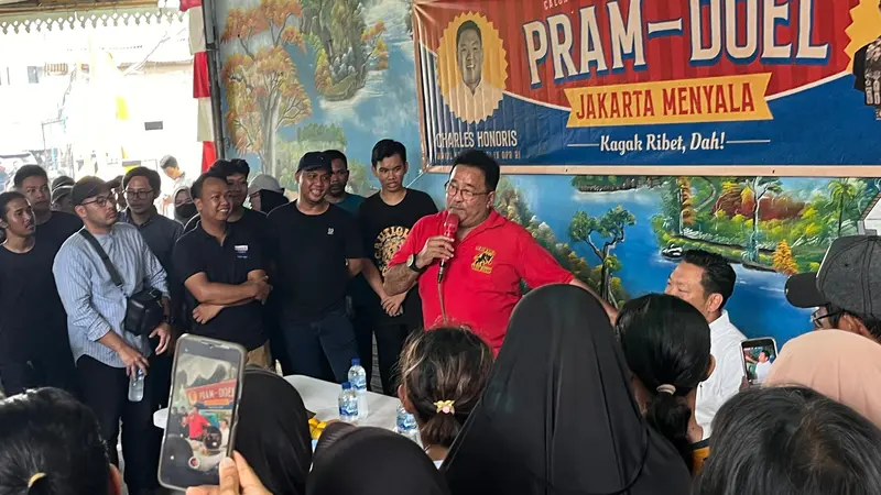 Rano Karno Terima Curhatan Warga di Cengkareng Jakbar