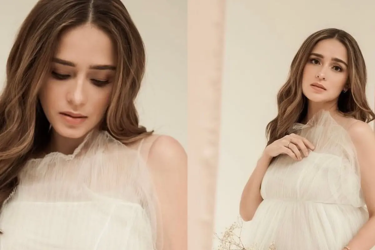 7 Potret Yasmine Wilblood Hamil Anak Ketiga, Tampil Elegan Kenakan Dress Putih Beraksen Ruffle