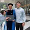 Frans Faisal Wisuda S2, Fuji & Keluarga Besar Ikut Hadir