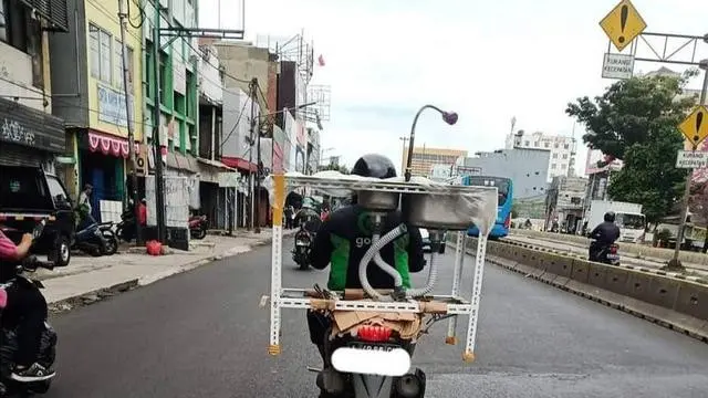 Kumpulan Potret Driver Ojol dapat Pesanan dari Konsumen Tak Berakhlak (ist)