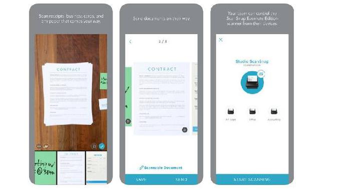 Aplikasi Evernote Scannable. Dok: apps.apple.com