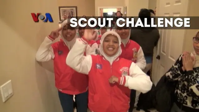 Sekelompok pramuka cilik pemenang Indonesia Scout Challenge berkunjung ke Amerika untuk belajar dan bertukar pengalaman dengan pramuka Amerika.