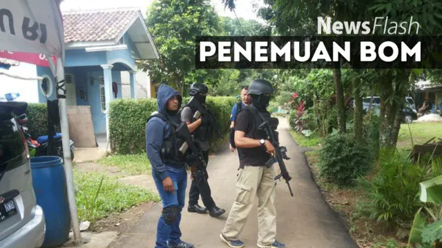 Detasemen khusus Densus 88 menembak mati 3 orang dan temukan bom  di Tangerang Selatan