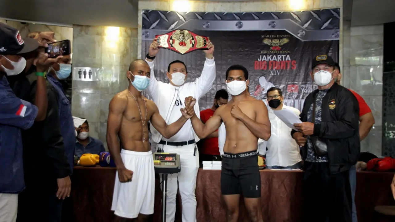 Jakarta Big Fights XIV Hadirkan 14 Pertarungan Tinju