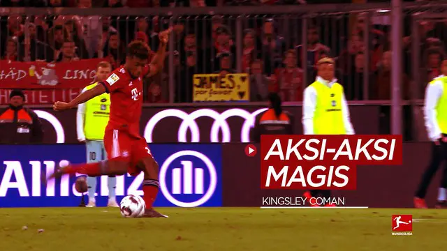 Berita video aksi-aksi magis gelandang Timnas Prancis untuk Piala Eropa, Kingsley Coman di Bundesliga
