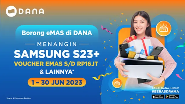 Beli Emas dan Menangkan Samsung Galaxy S23+